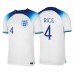 Prima Maglia Inghilterra Mondiali 2022 Declan Rice 4